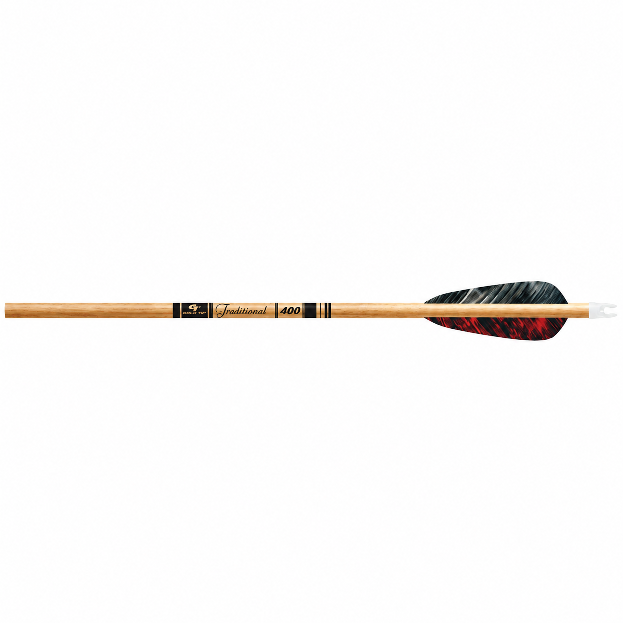 GOLD TIP TRADITIONAL HUNTER 500 4in FEATHER