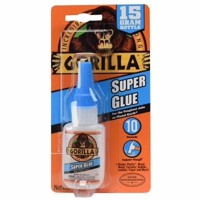 GORILLA SUPER GLUE 15G BOTTLE