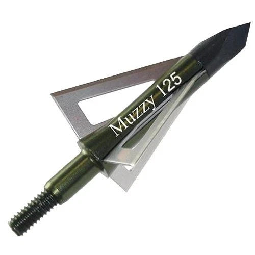 MUZZY 235 BHEAD 3BLD 125GR 6 PACK FREE PRACTICE BLADES INCLUDED