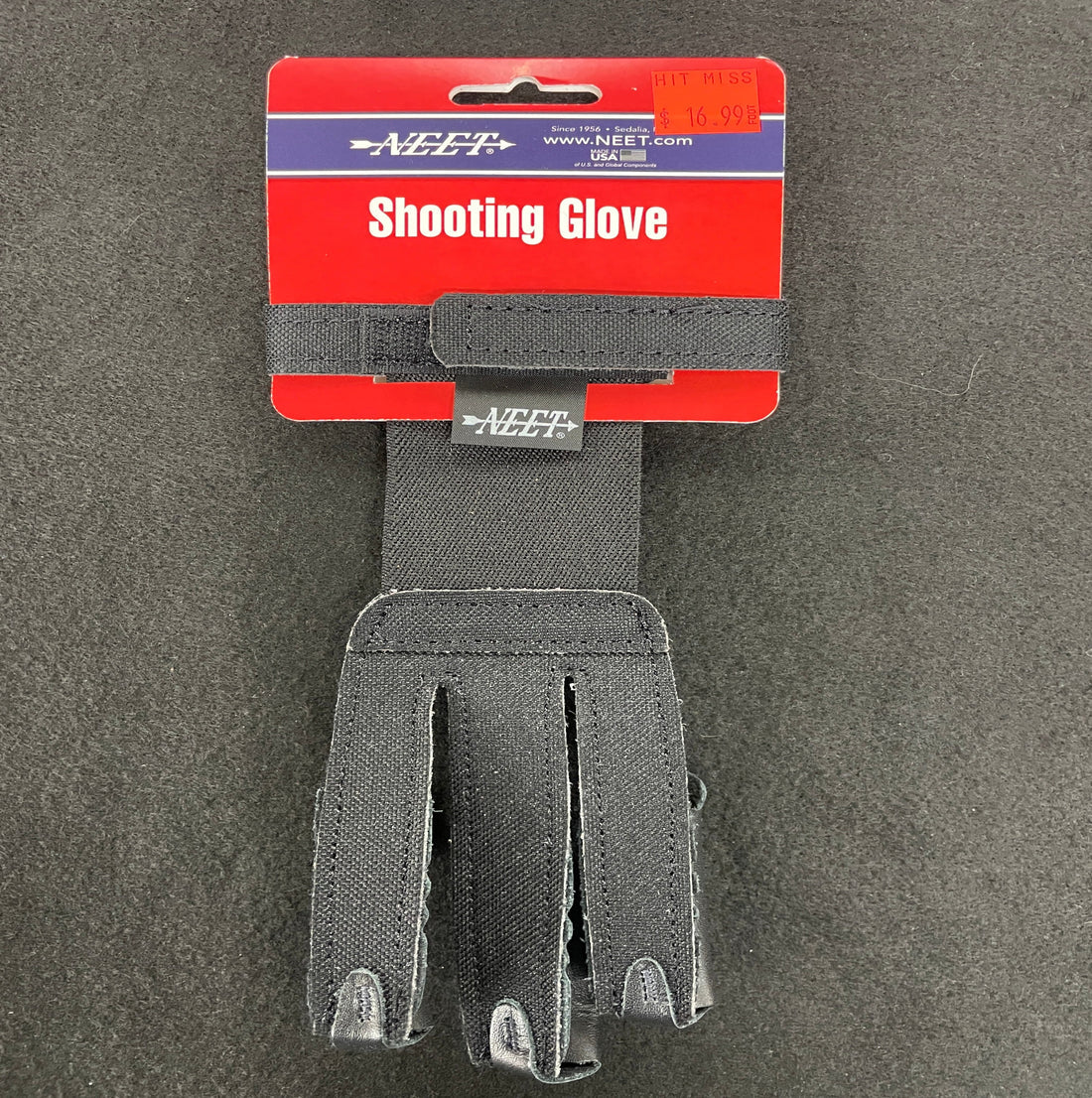 NEET SHOOTING GLV LEATH TIP XSM SHOOTING GLOVE LEATHER TIP X-SMALL X-SM