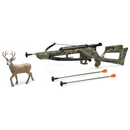 NEW RAY HUNTING CAMO CROSSBOW W/DEER