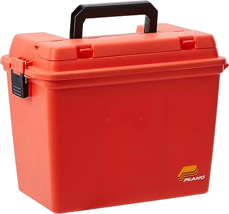 PLANO XL MARINE STOR BOX ORANGE XL MARINE STORGE BOX W/TRAY