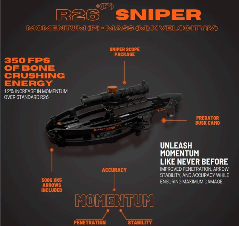 RAVIN R26 +(P) SNIPER BLACK/DUSK 26.A069750