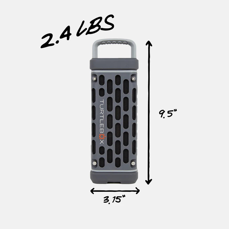 TURTLEBOX  RANGER SPEAKER GRAY