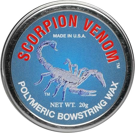 SCORPION VENOM BOWSTRING WAX POLYMERIC BOWSTRING WAX .20g CAN