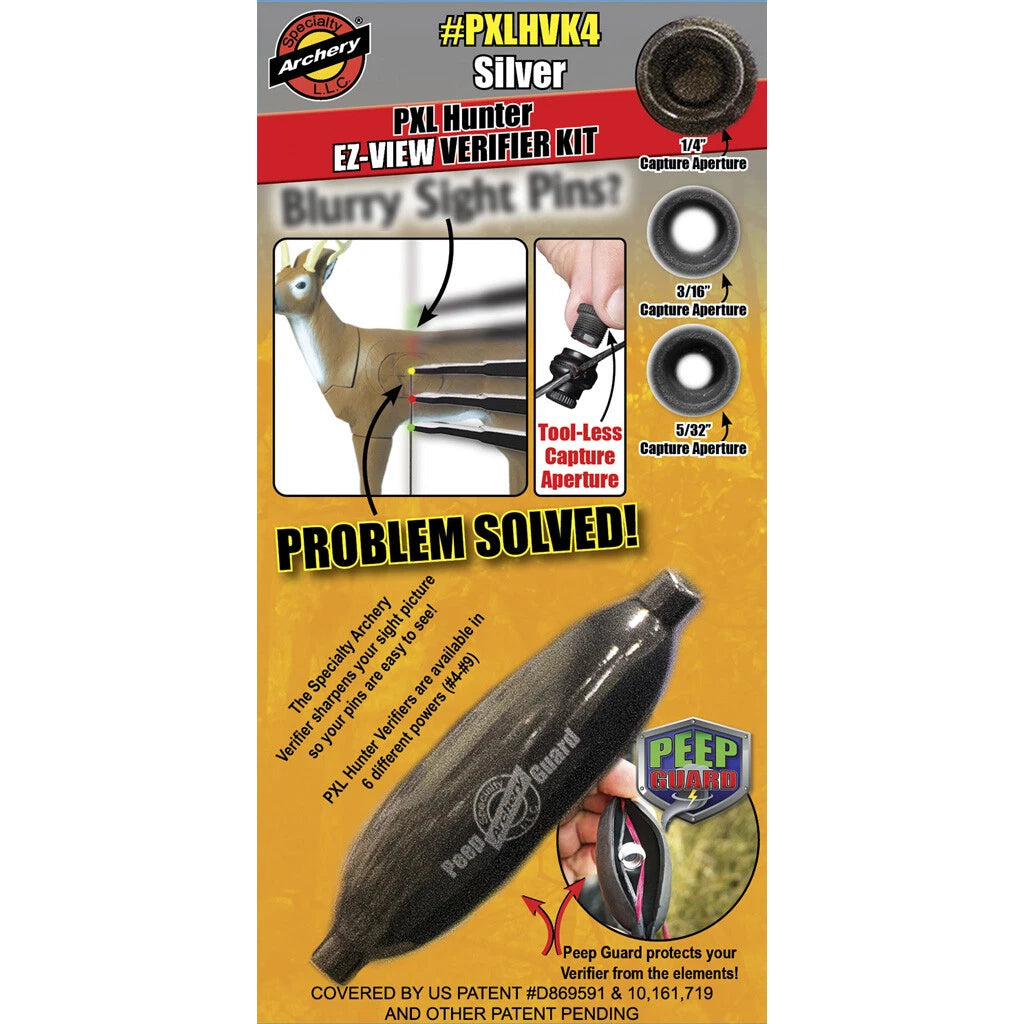 SPEC ARCHY EZ-VIEW LG KIT 4 LARGE HOODED EZ-VIEW VERIFIER KIT 4(SILVER)