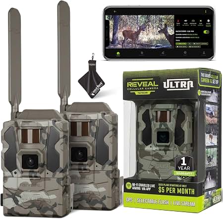 TACTACAM REVEAL ULTRA CELLULAR TRAIL CAMERA