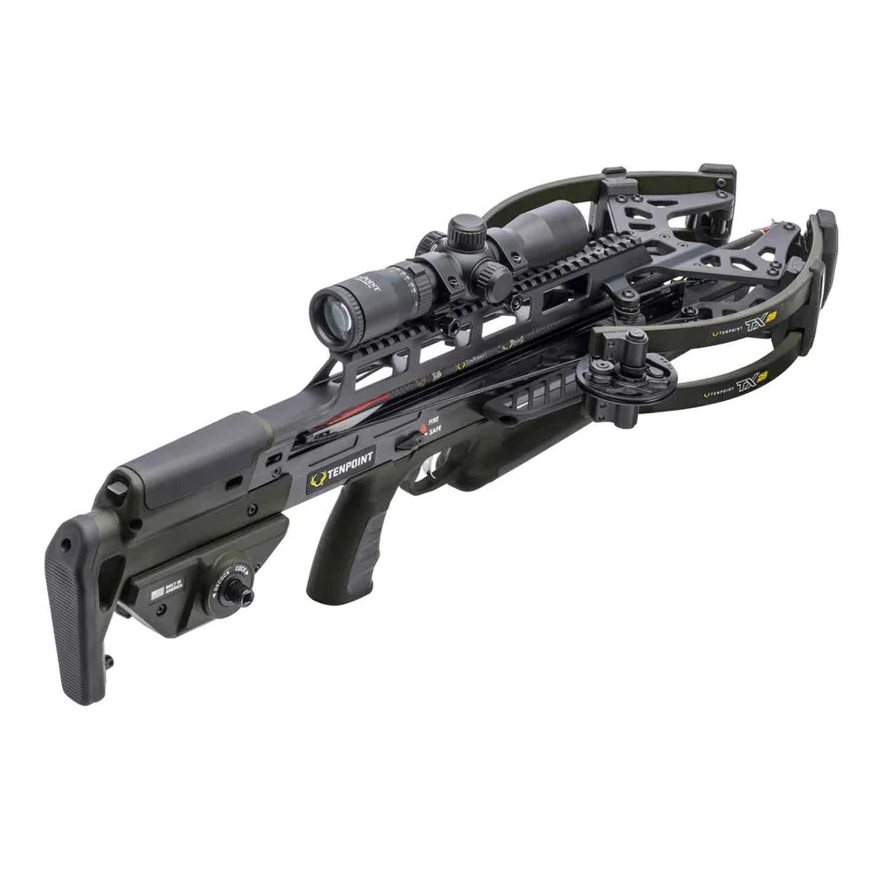 TEN POINT TX28 RMASTER 100 SCOPE PKG MOSS GREEN 0099.000570