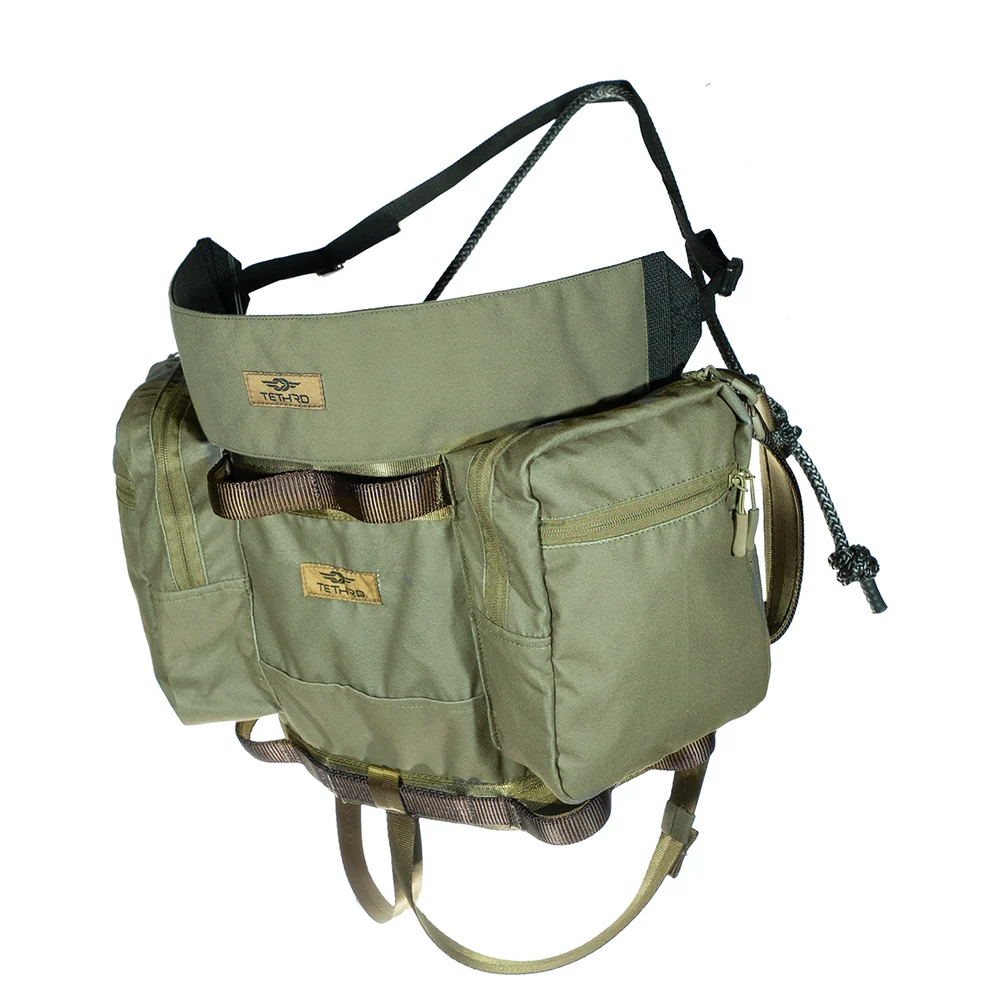 TETHRD WORKHORSE SADDLE KIT TIMBER XL