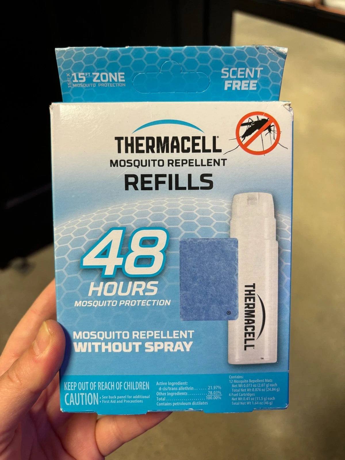 THERMACELL REPELLENT REFILL 48 HOURS