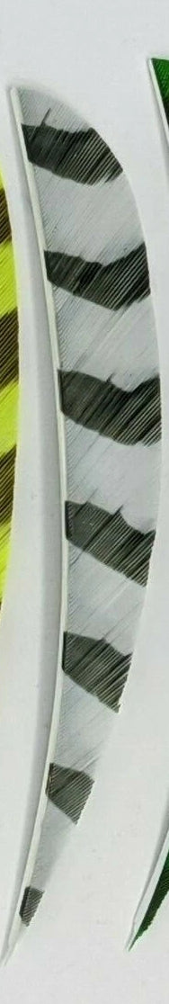 TRUFLIGHT FEATHERS 5 RW ROUND BARRED GREY