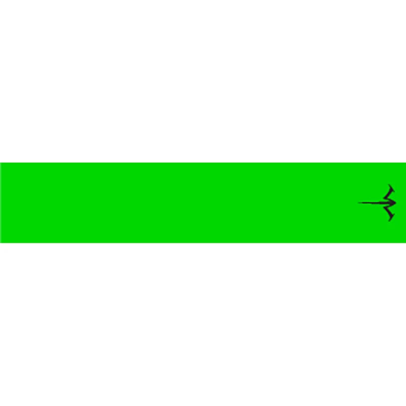 WHITE WATER SOLID FLO GREEN WRAPS 5x1.125"