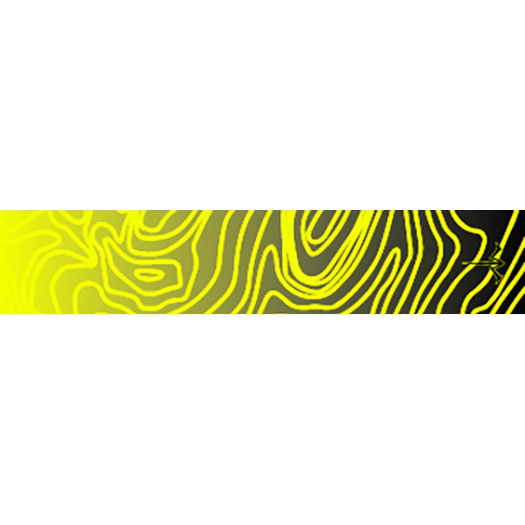 WHITE WATER YELLOW FLO THIN LINE TOPO WRAPS 5x1.125"