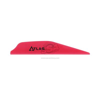 BOHNING ATLAS VANE HOT PINK 100PK