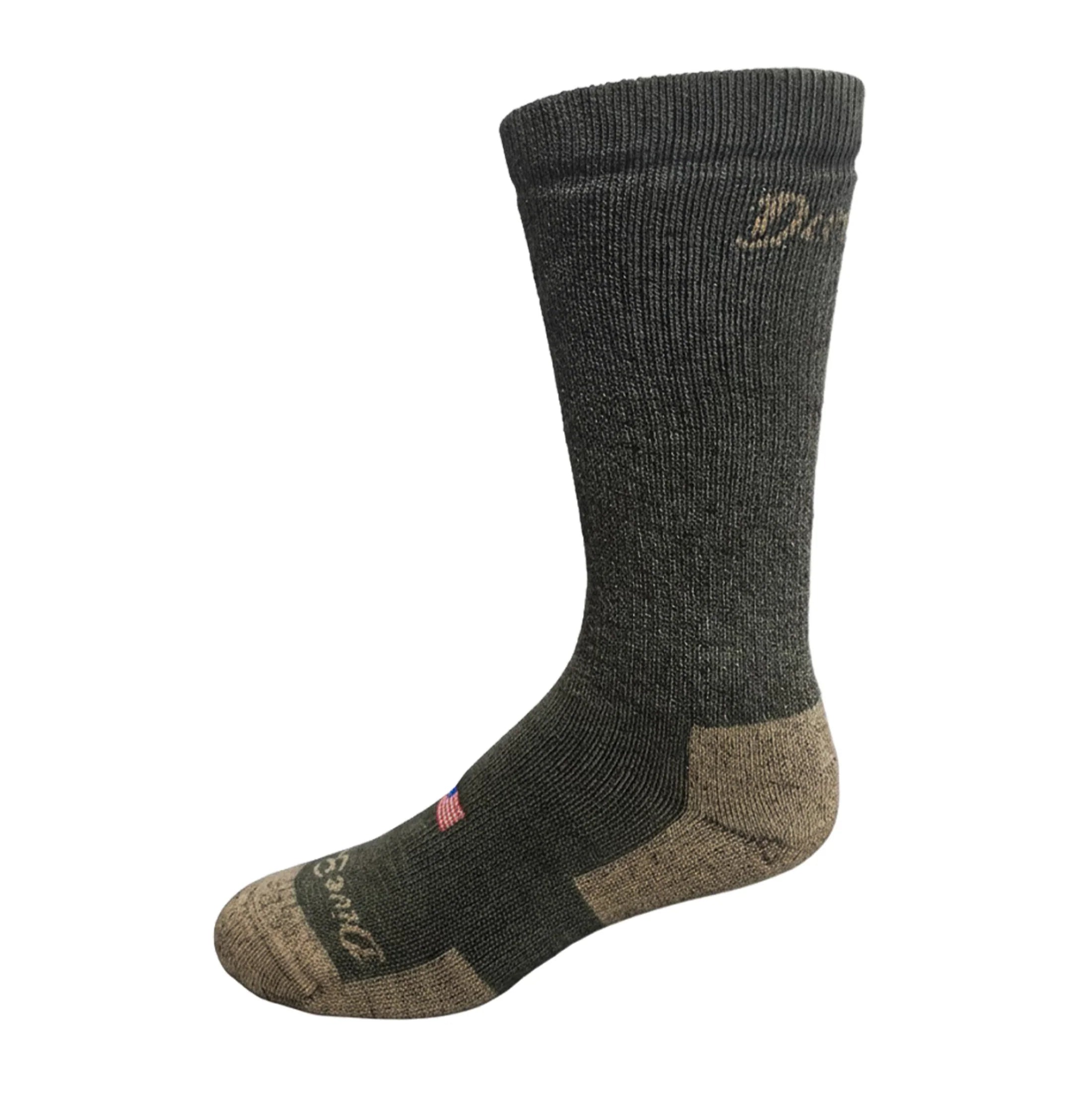 DIVE BOMB MERINO HEAVY SOCK OLIVE LG