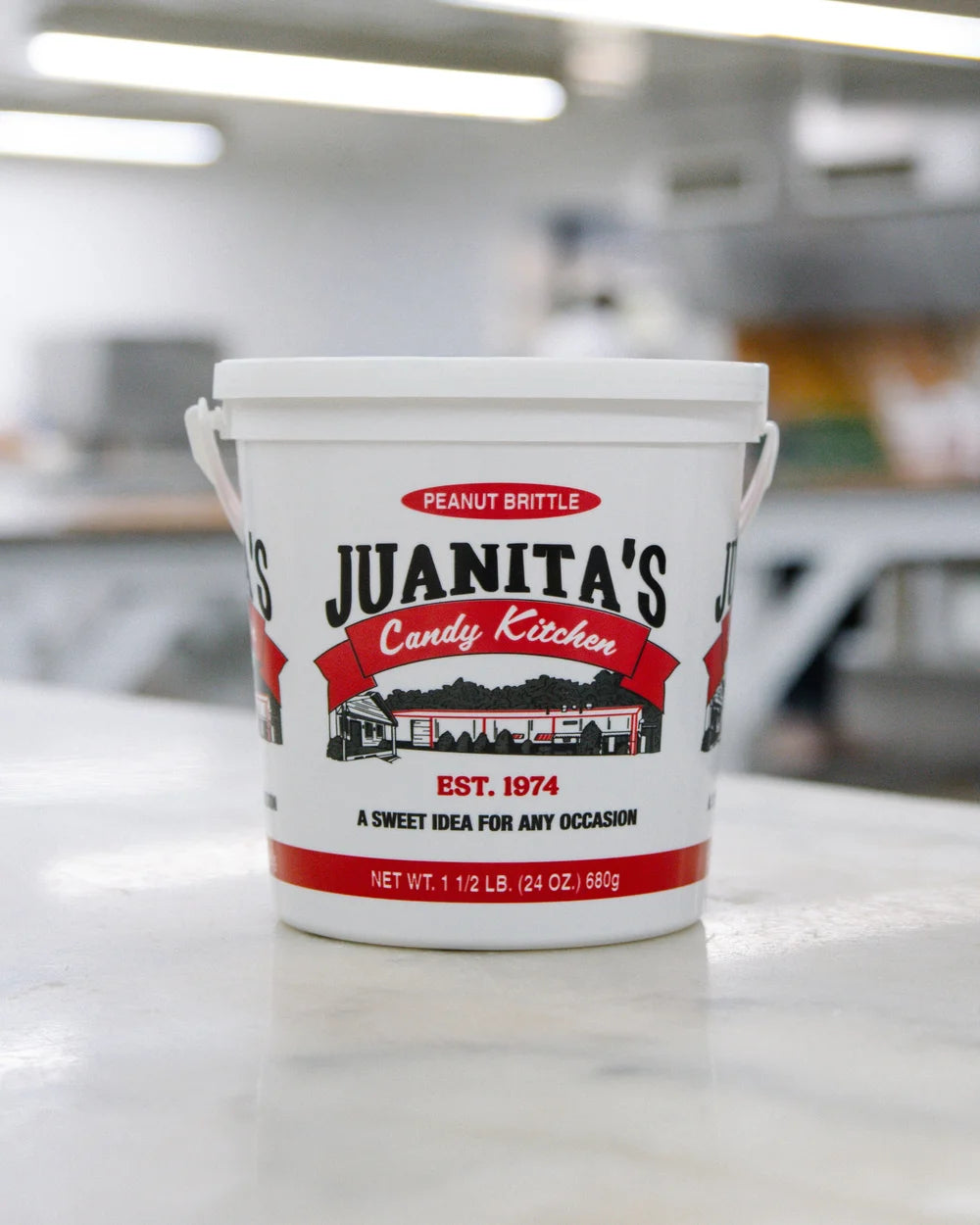 JUANITAS CANDY PEANUT BRITTLE 1.5lb