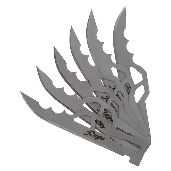 RAGE SCHRADE ENRAGE 6 BLADES SCHRADE ENRAGE 6 REPLACEMENT BLADES